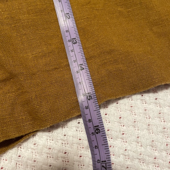 Brown linen shorts - Picture 12 of 12